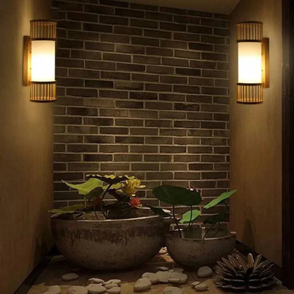 Applique Lanterne Murale Créative Zen Corridor - Clowas.fr