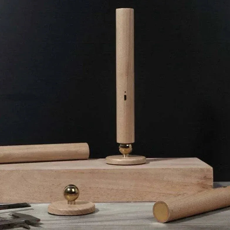 Lampe De Lecture En Bois Rechargeable De Chevet - Clowas.fr