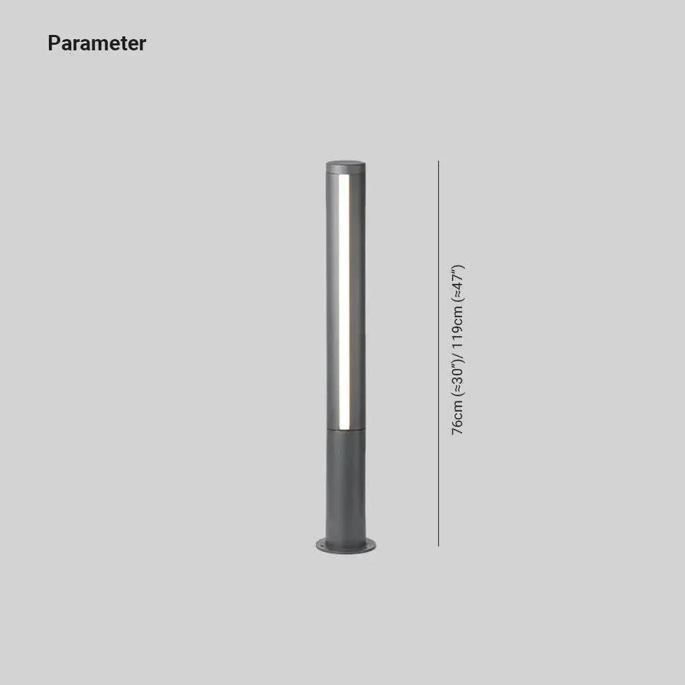 Lampadaire De Jardin Solaire À Led Extérieur Ambiance - Clowas.fr