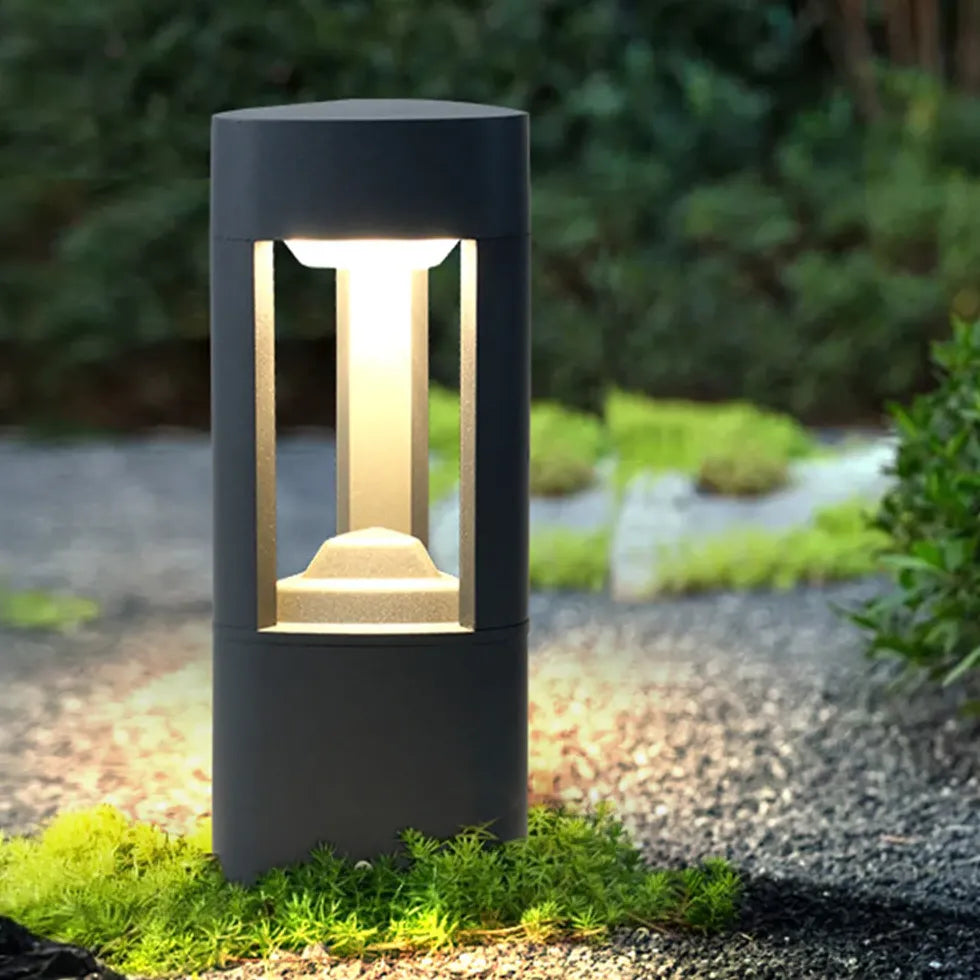 Luminaire poteau exterieur solaire pour jardin