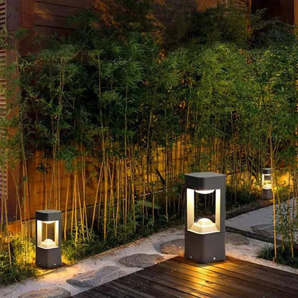 Luminaire Poteau Exterieur Solaire Pour Jardin - Clowas.fr