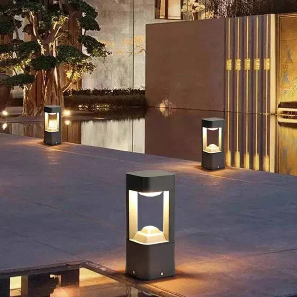 Luminaire Poteau Exterieur Solaire Pour Jardin - Clowas.fr