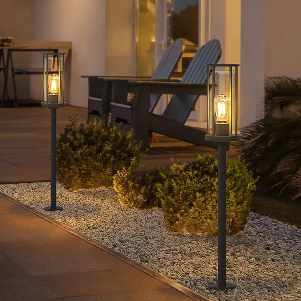 Borne d'éclairage extérieur LED pour jardin paysage