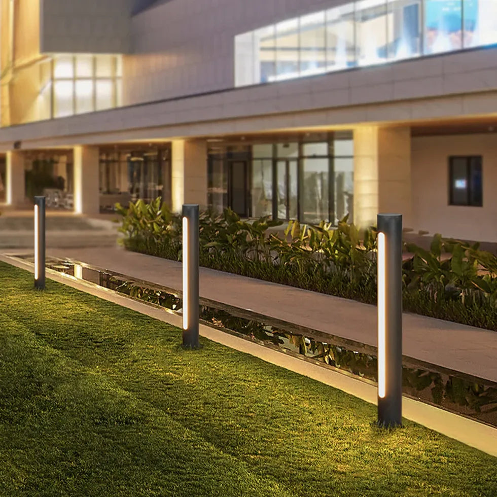 Linear Led Garden Outdoor Bollard Lights