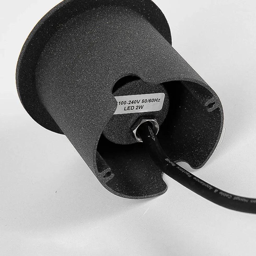 Luminaire Extérieur Encastré Led Noir Pour Escaliers - Clowas.fr