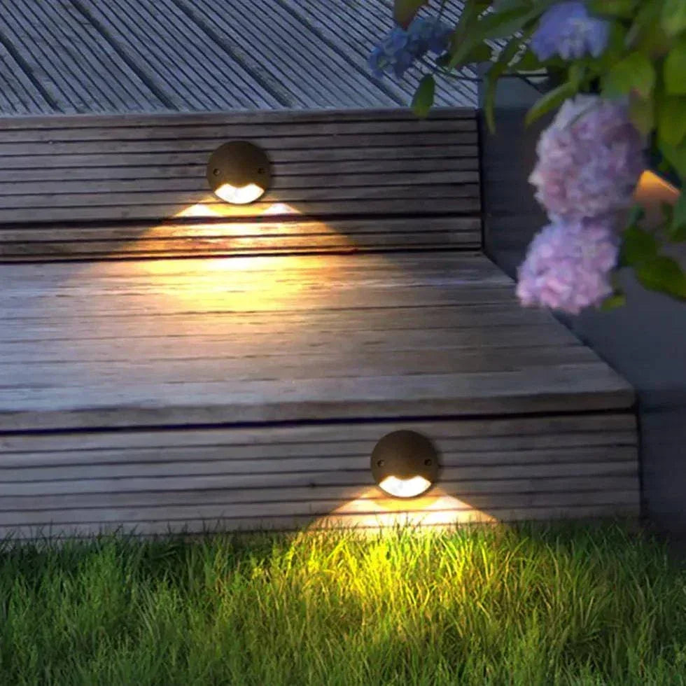 Luminaire Extérieur Encastré Led Noir Pour Escaliers - Clowas.fr