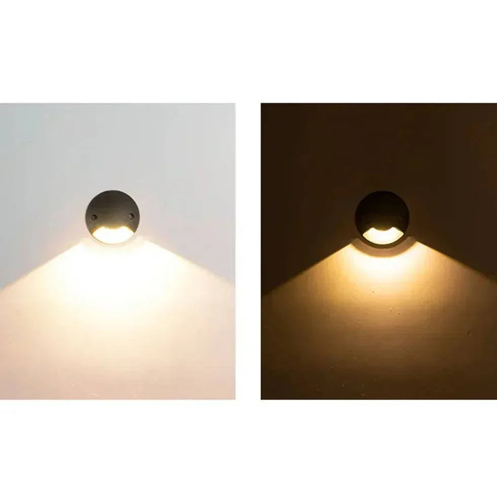 Luminaire Extérieur Encastré Led Noir Pour Escaliers - Clowas.fr