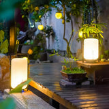 Lampadaire Nomade Extérieure en Verre Rechargeable Design Scandinave Pour Jardin