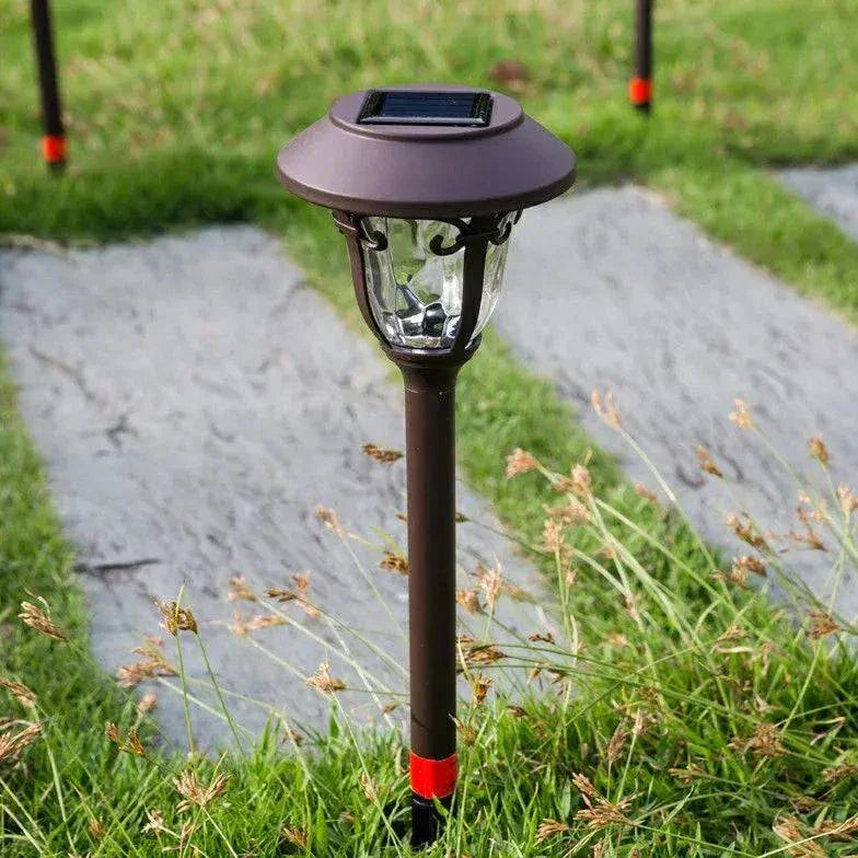 Lampadaire Solaire Extérieur En Verre De Café De Pelouse - Clowas.fr