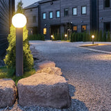 Globe Cylinder Led Outdoor Bollard Lights