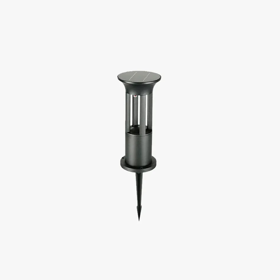 Bulb Hollow Solar Outdoor Bollard Lights