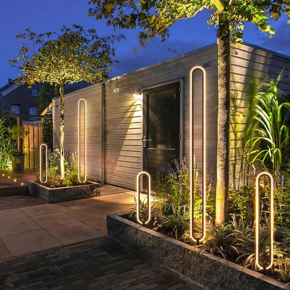 Borne Solaire À Anneau Ovale Long - Clowas.fr