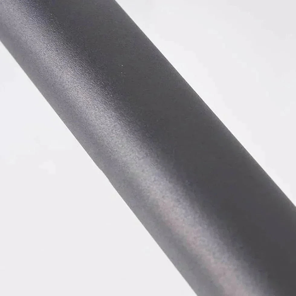 Lampe Borne Noire Abat-Jour Disque - Clowas.fr