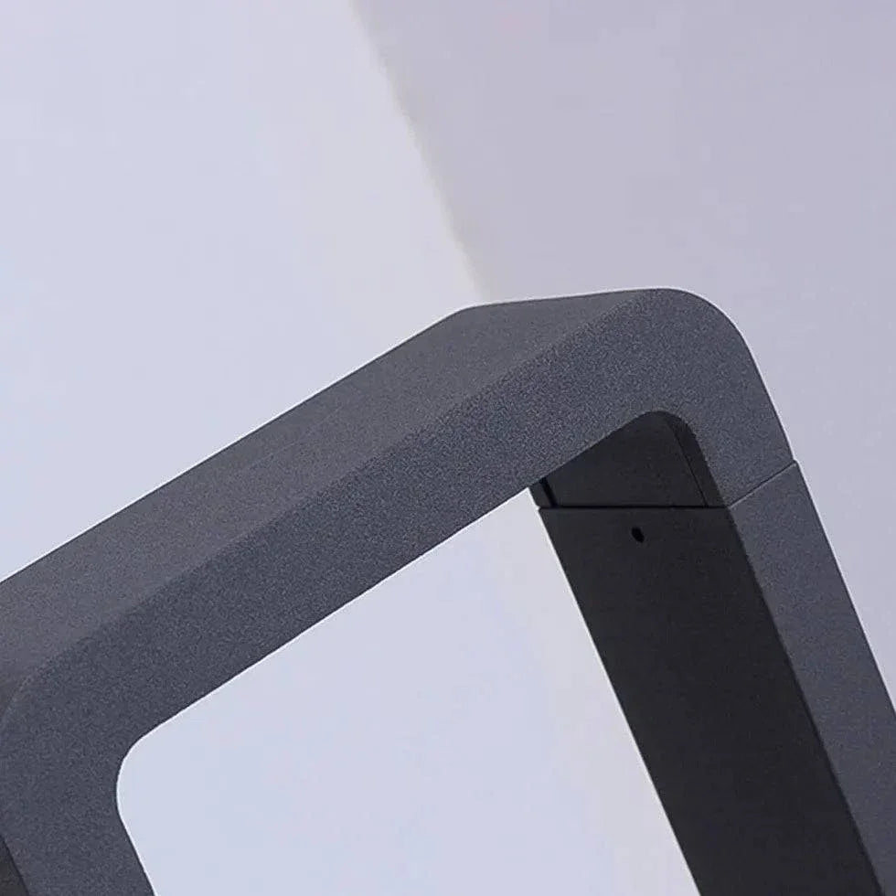 Borne D'Éclairage Led Rectangulaire Blanc Chaud - Clowas.fr