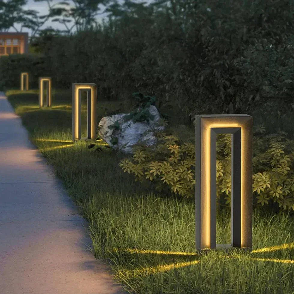 Borne Lumineuse Led À Cadre Rectangulaire - Clowas.fr