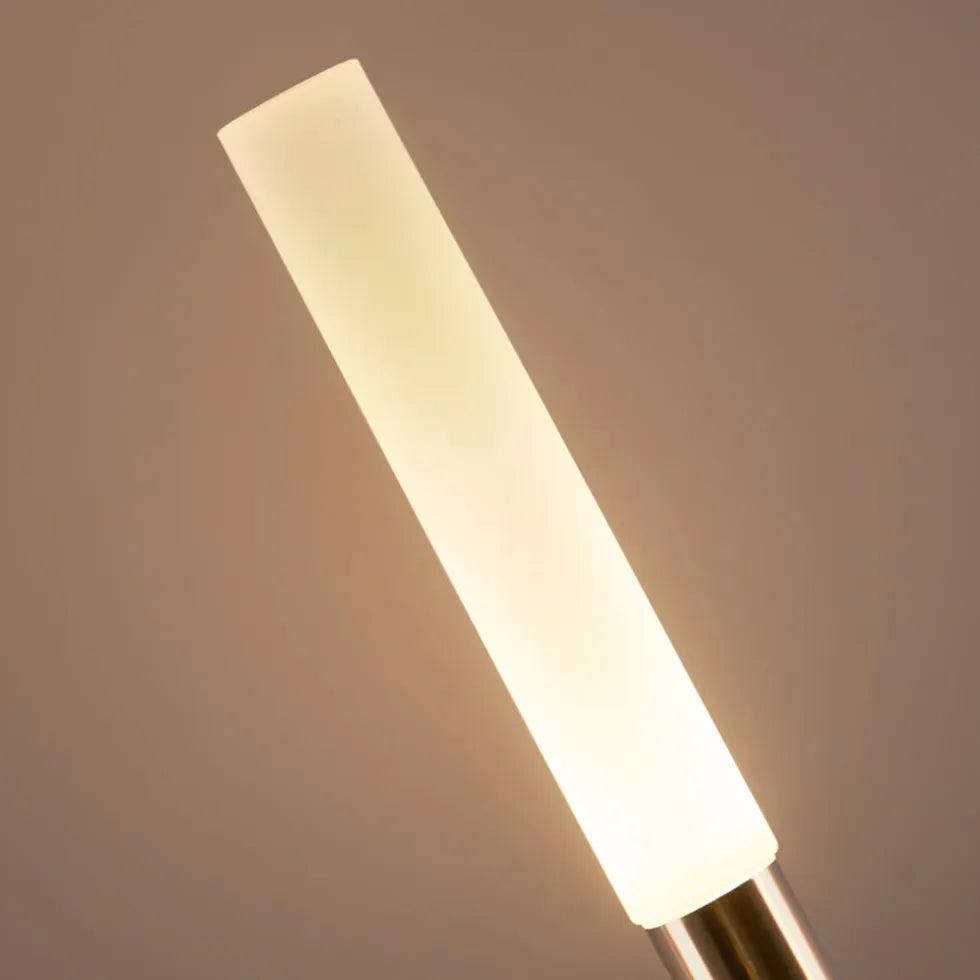 Lampe solaire d'extérieur LED en forme de roseau