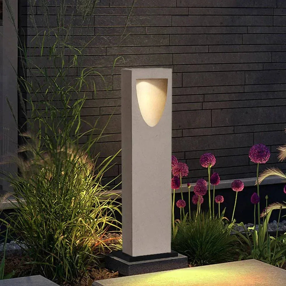 Luminaire Extérieur Blanc Jardin Moderne Étanche - Clowas.fr