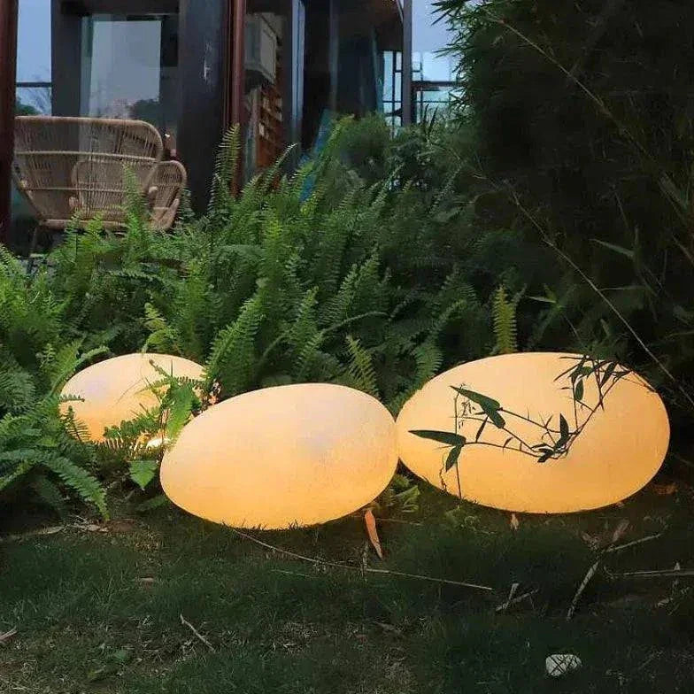 Éclairage Extérieur Lampadaire Moderne Boule Blanche - Clowas.fr