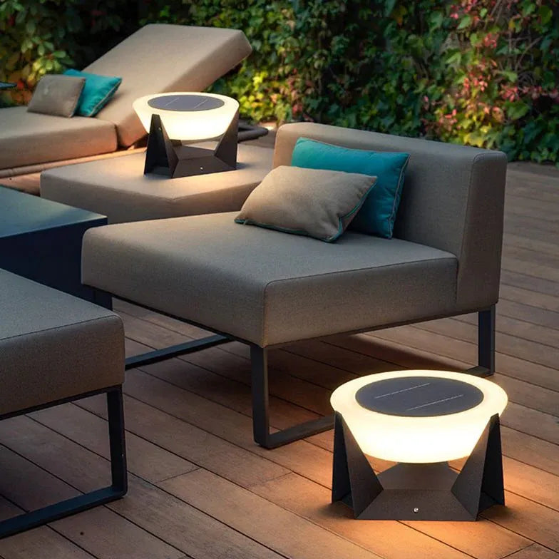 éclairage extérieur pour terrasse jardin moderne