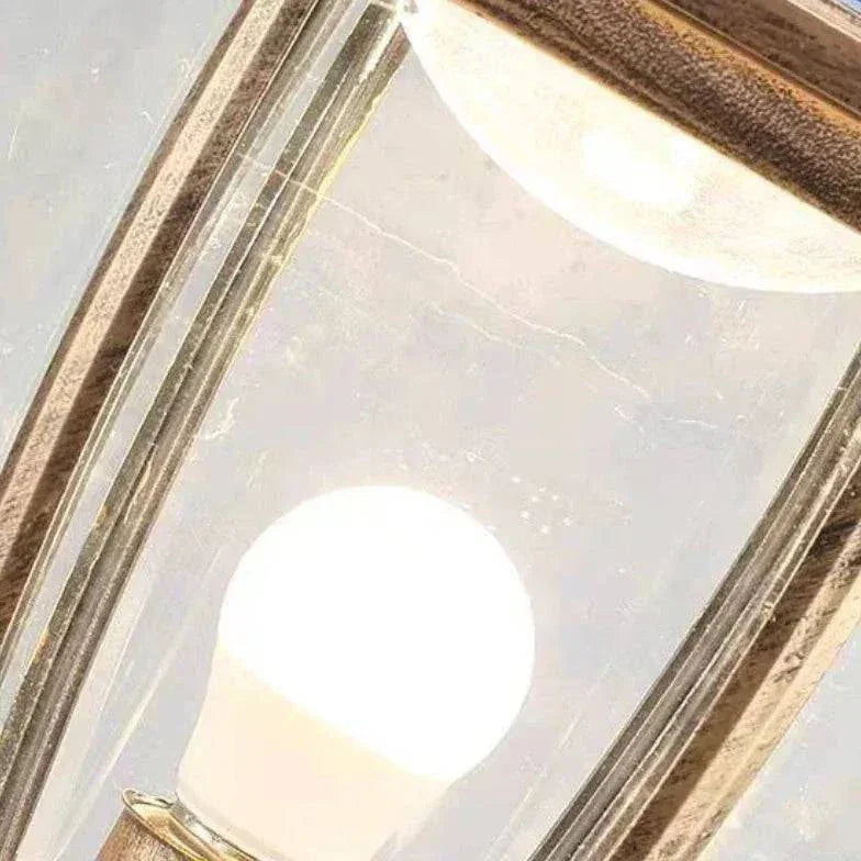 Lampadaire Extérieur Solaire Rétro Européen - Clowas.fr