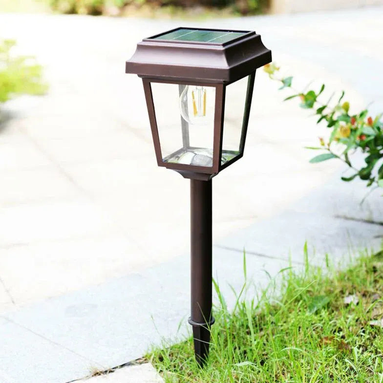 Petite lampe de jardin solaire moderne étanche