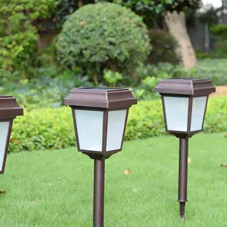 Petite lampe de jardin solaire moderne étanche