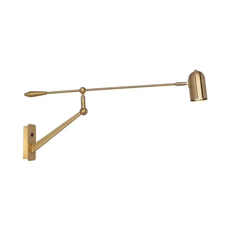 Applique Murale Contemporaine Design Vintage Réglable En Laiton - Clowas.fr