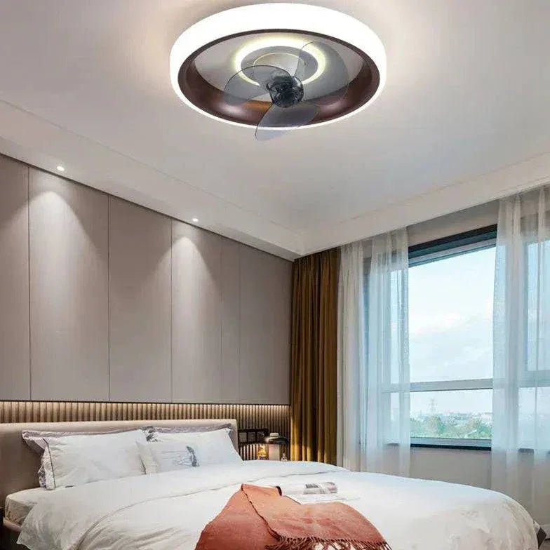 Plafonnier Ventilateur Design Puissant - Clowas.fr