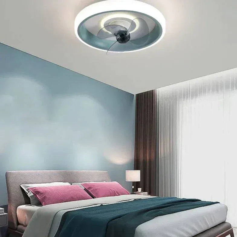 Plafonnier Ventilateur Design Puissant - Clowas.fr