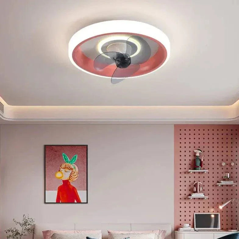 Plafonnier Ventilateur Design Puissant - Clowas.fr