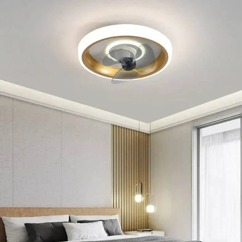 Plafonnier Ventilateur Design Puissant - Clowas.fr