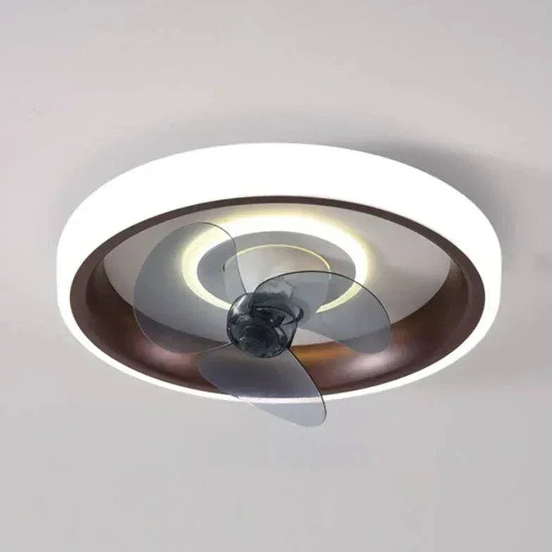 Plafonnier Ventilateur Design Puissant - Clowas.fr