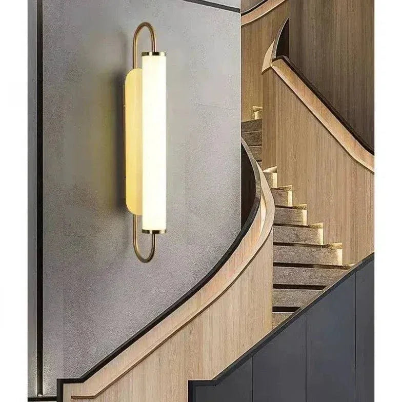 Applique Latérale Côté Escalier Moderne Jaune - Clowas.fr
