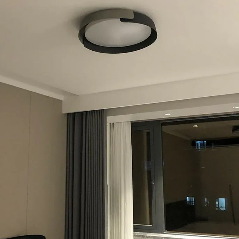 Dual-Tone Round Ceiling Light for Bedroom