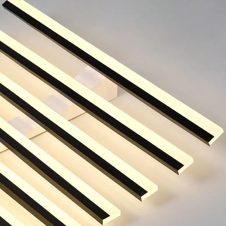 Wavy Slim Tube Modern Ceiling Light