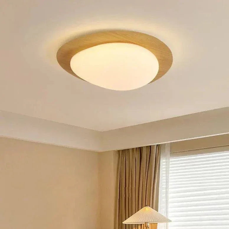 Plafonnier Boule Blanche Style Nordique Minimaliste - Clowas.fr