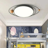 Plafonnier Blanc Moderne Rond Pour Salon Et Maison - Clowas.fr