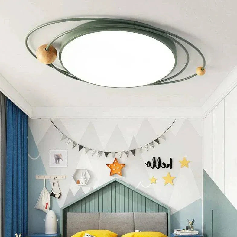 Plafonnier Blanc Moderne Rond Pour Salon Et Maison - Clowas.fr