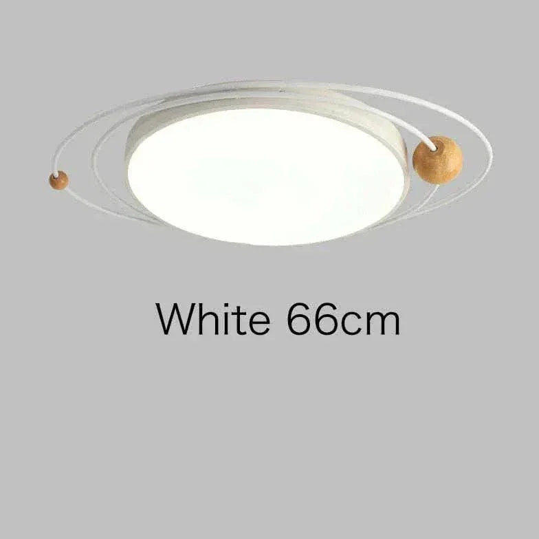 Plafonnier Blanc Moderne Rond Pour Salon Et Maison - Clowas.fr
