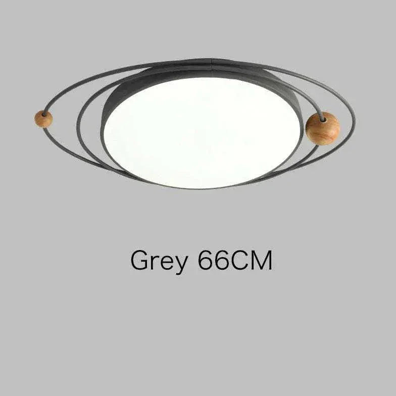 Plafonnier Blanc Moderne Rond Pour Salon Et Maison - Clowas.fr