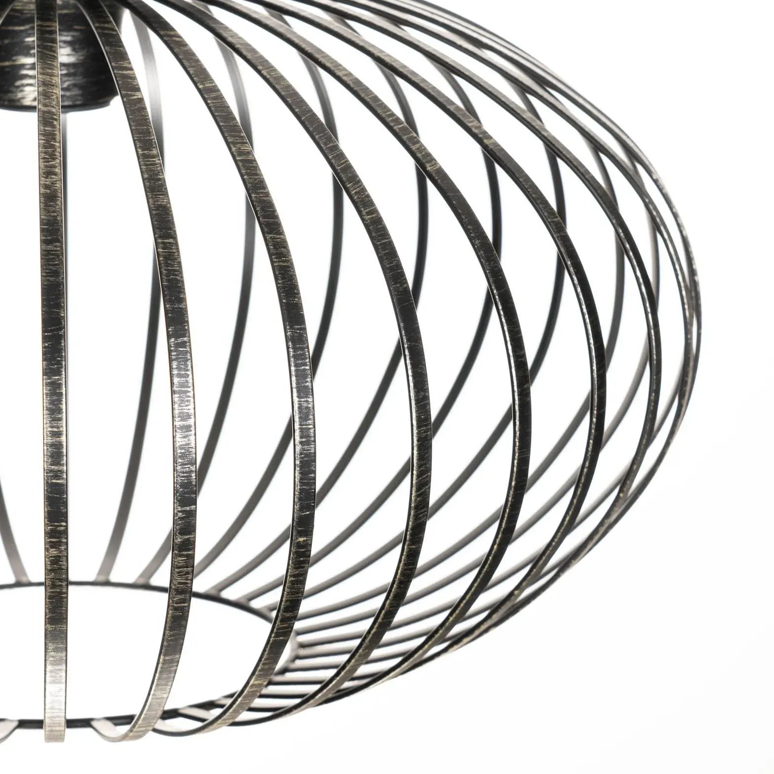 Lustre rotin noir design moderne créatif