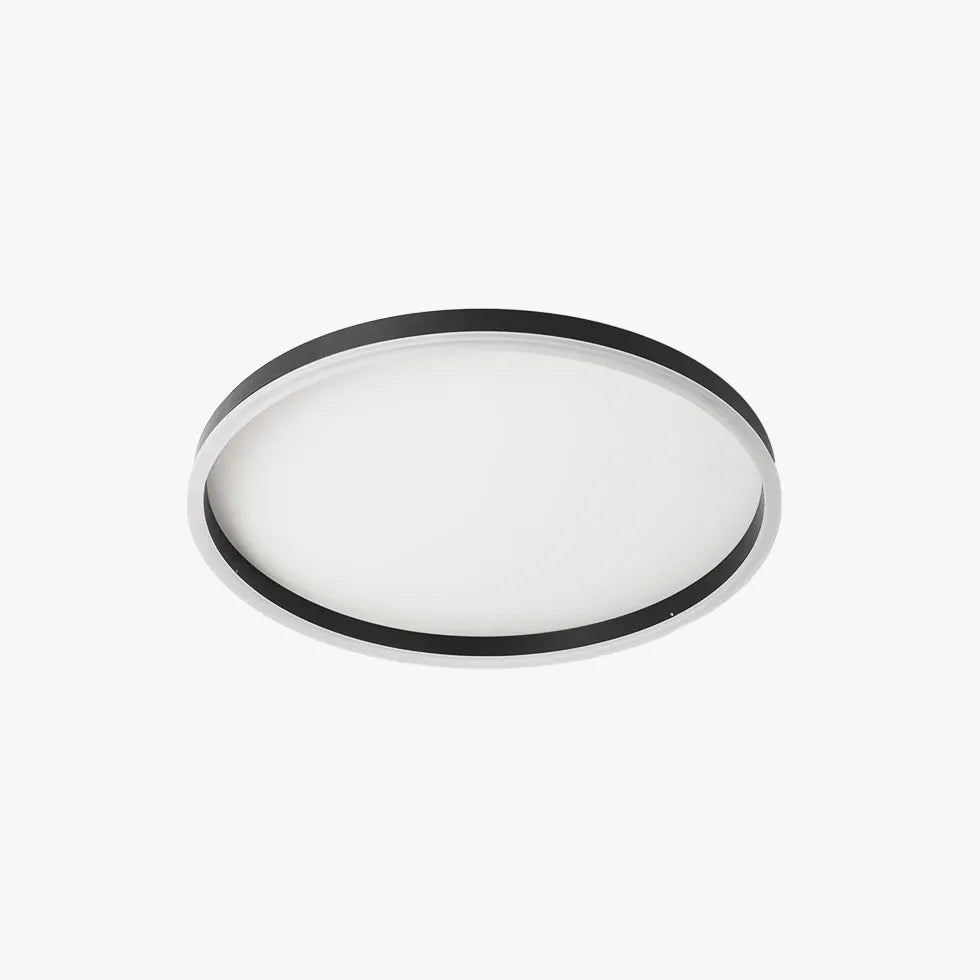 Plafonnier extra plat rond chambre nordique