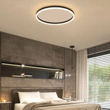 Plafonnier extra plat rond chambre nordique