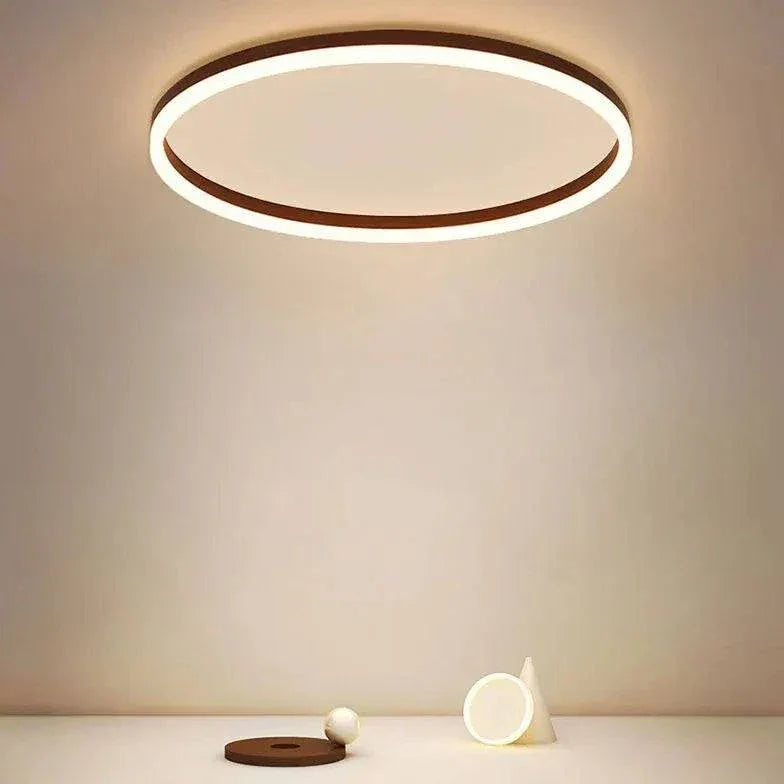 Plafonnier Extra Plat Rond Chambre Nordique - Clowas.fr