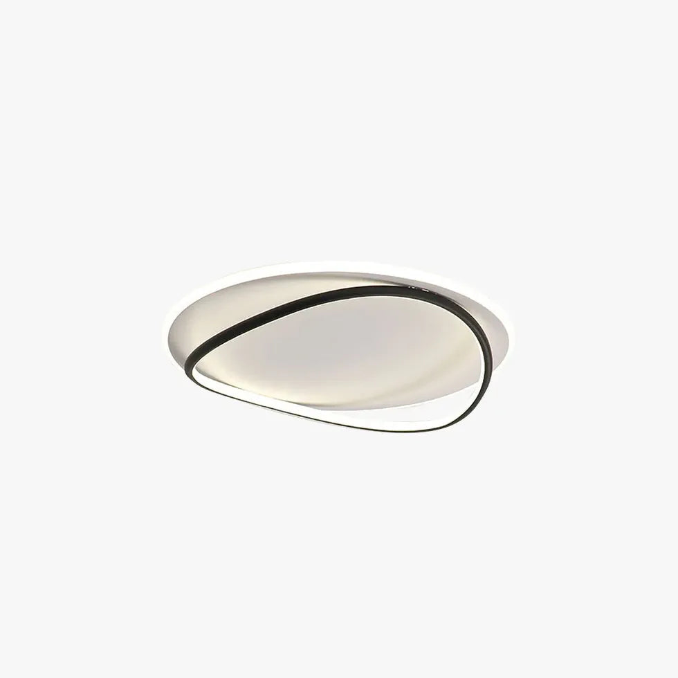 Circular Light Strip Modern Flush Ceiling Lights