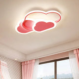 Multi-Layer Cloud Outline Interlocking LED Ceiling Light