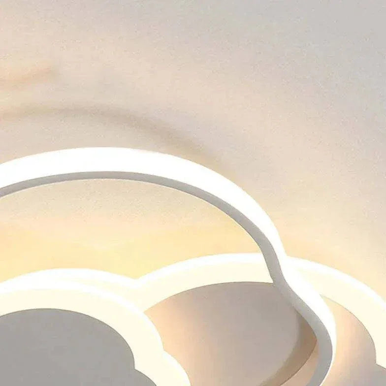 Plafonnier Led À Emboîtement Multicouche En Forme De Nuage - Clowas.fr