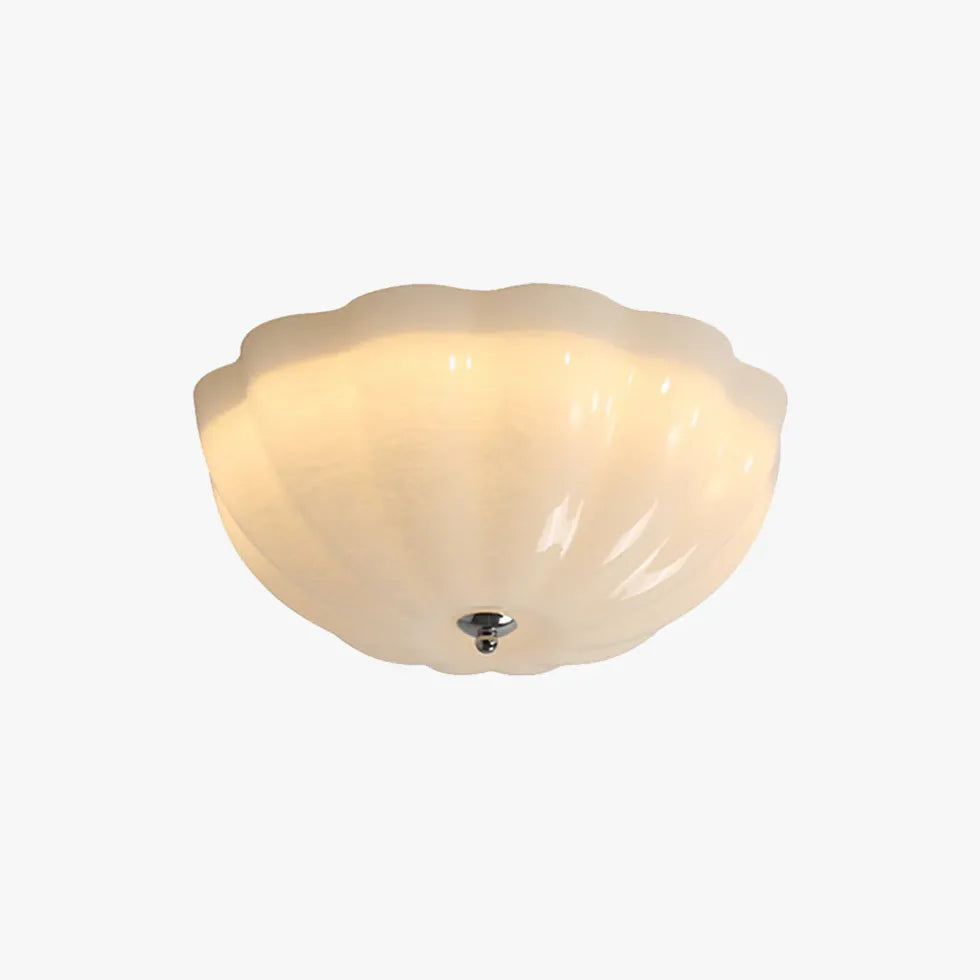 Shell Shaped Glass Modern Ceiling Light