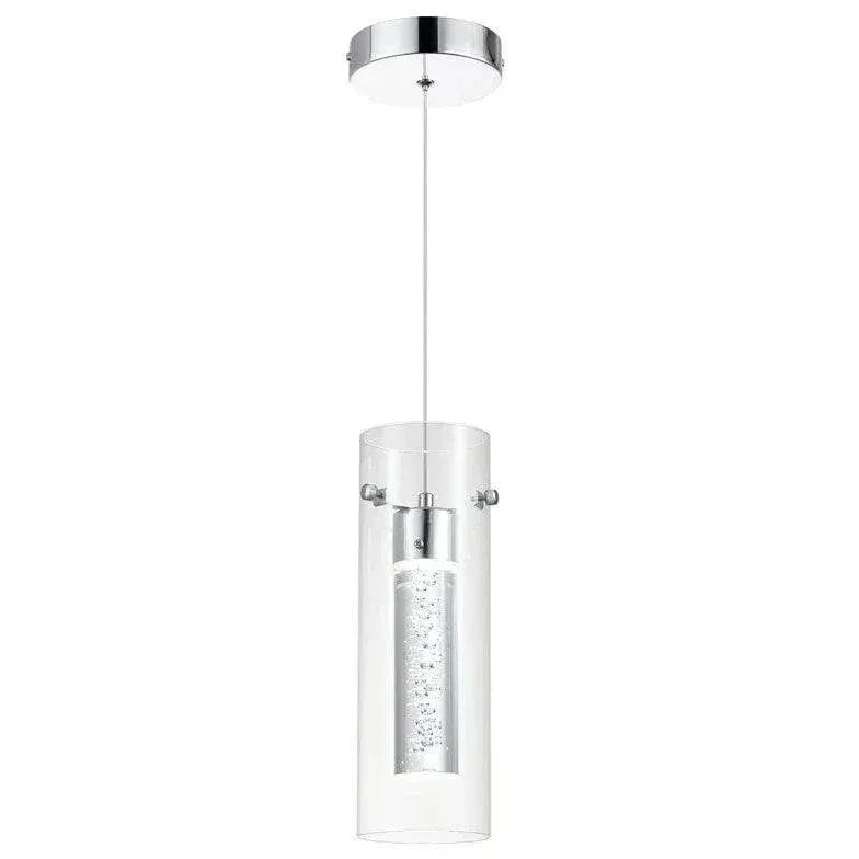 Lustre Colonne En Cristal Salon Cuisine Moderne - Clowas.fr