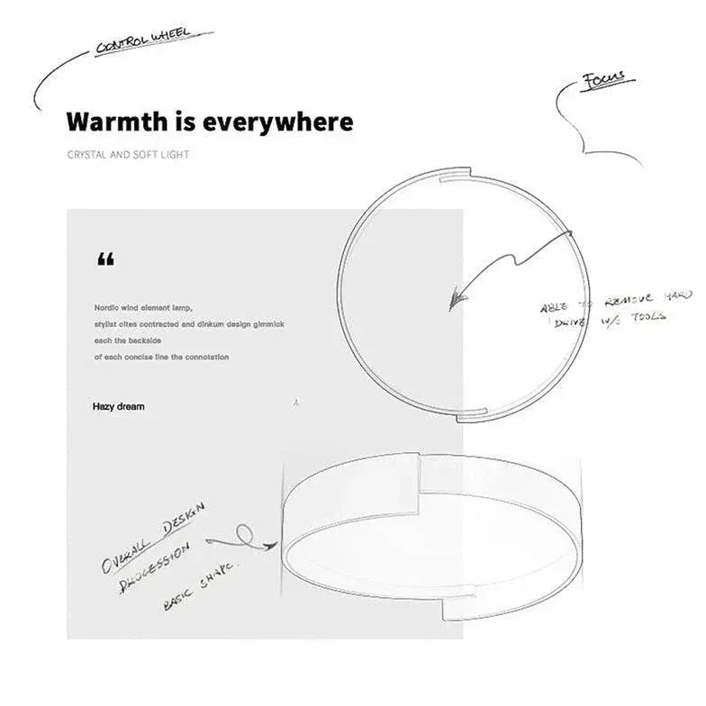 Plafonnier Design Contemporain Géométrique Moderne Minimaliste - Clowas.fr